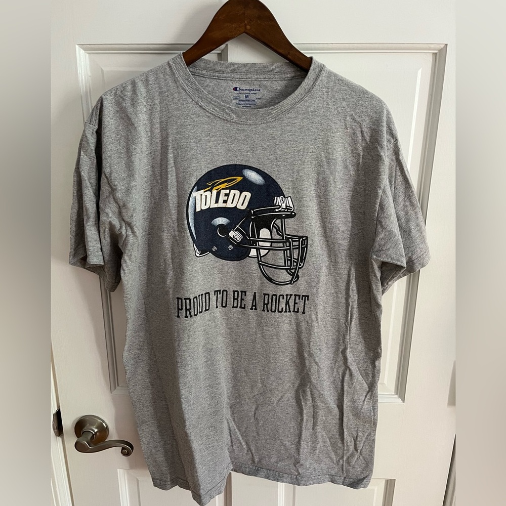 2010 Toledo University Football grey t-shirt
